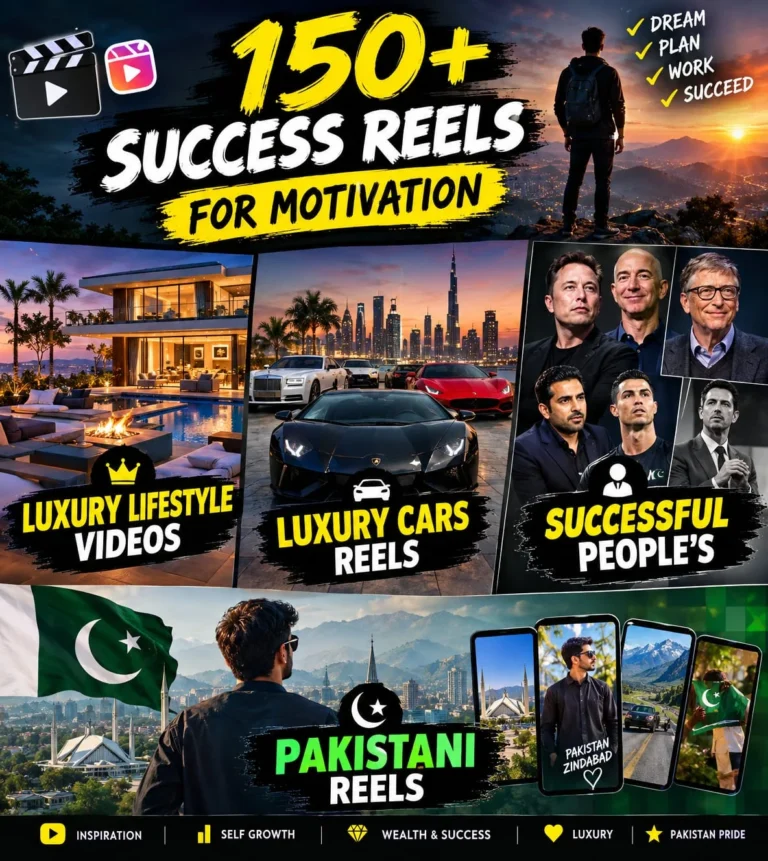 150+ Success Reels for Motivation
