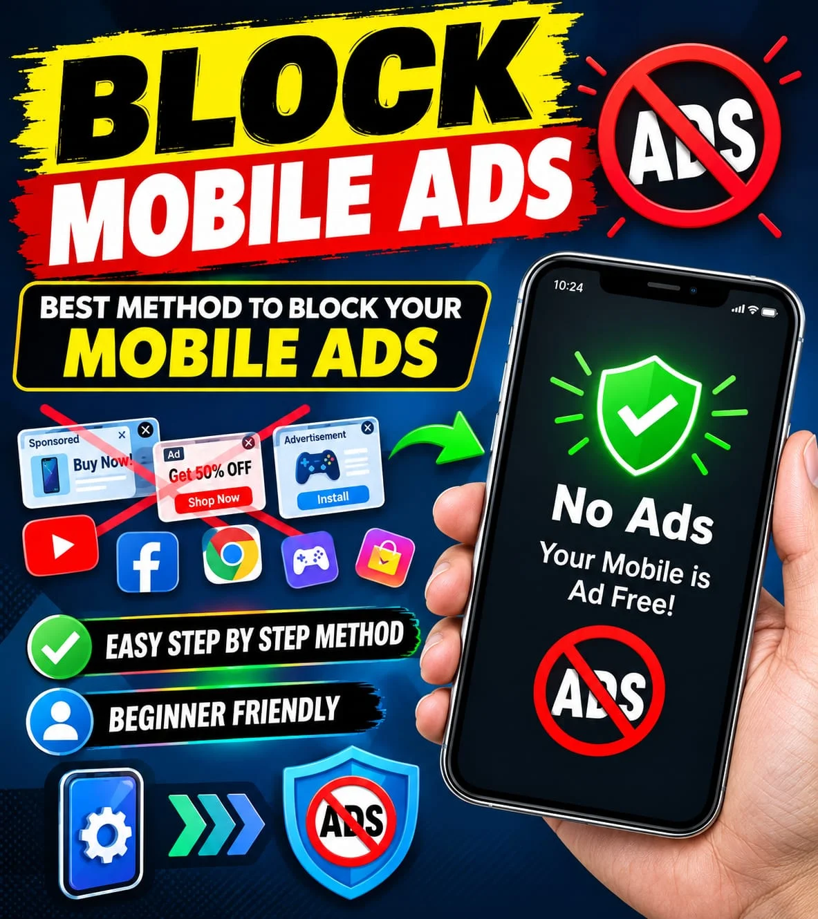 Best Method to Block Mobile Ads Best Method to Block Mobile Ads
