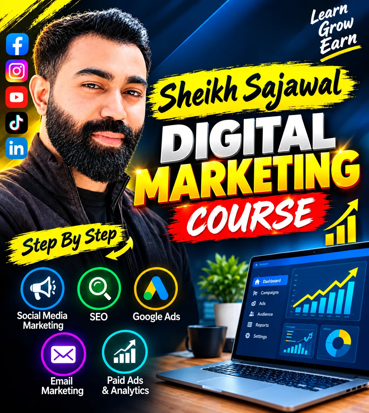 Digital Marketing Course by Sheikh Sajawal Digital Marketing Course by Sheikh Sajawal