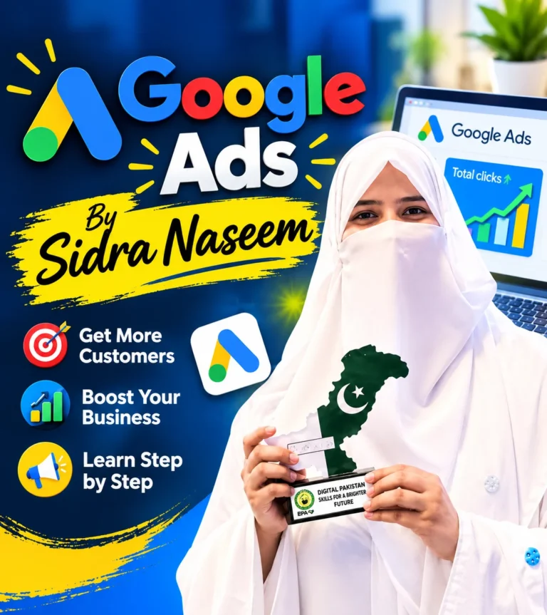 Google Ads & Digital Marketing Course Bundle by Sidra Naseem