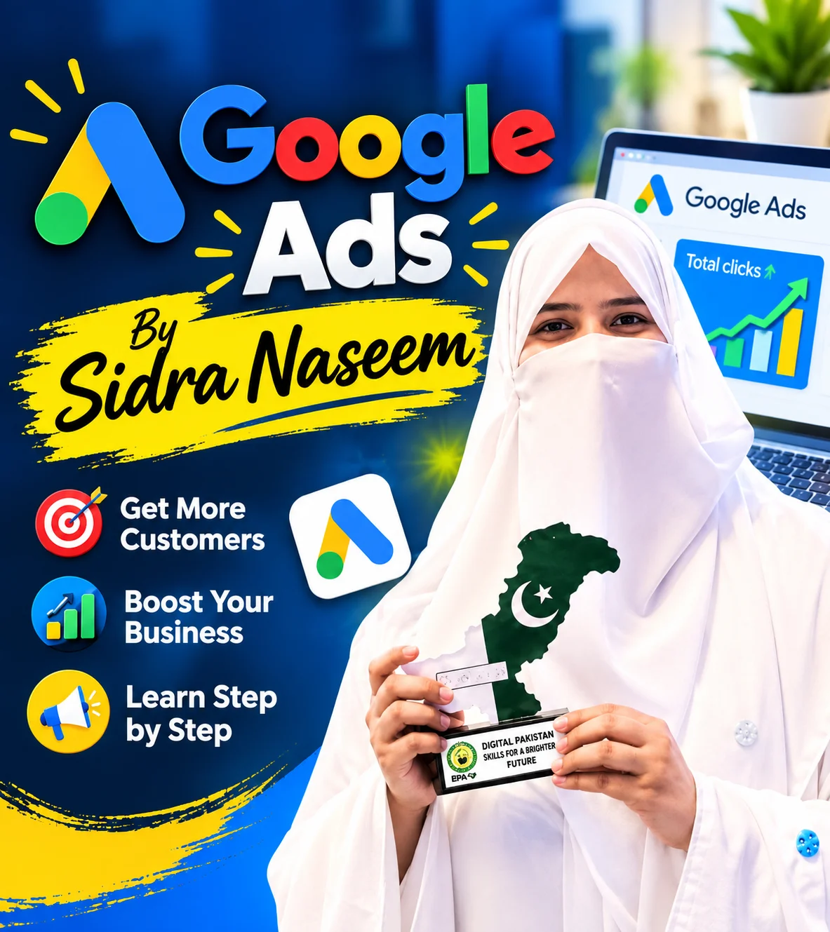 Google Ads & Digital Marketing Course Bundle by Sidra Naseem Google Ads & Digital Marketing Course Bundle by Sidra Naseem