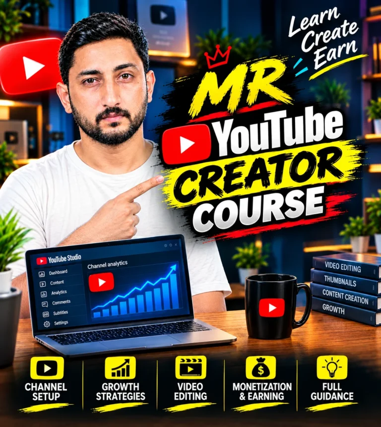 Mr How Paid YouTube Creator Course