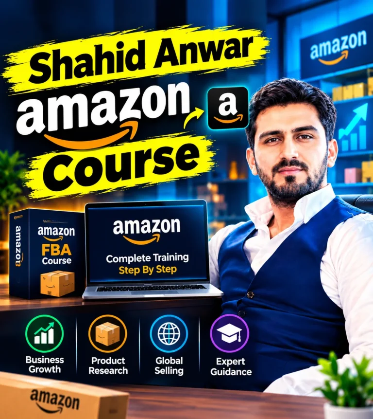Shahid Anwar Amazon FBA & Mentorship Course Bundle