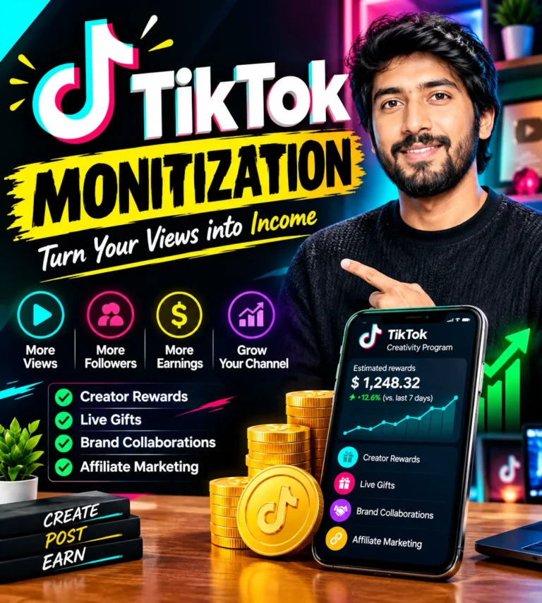 TikTok Monetization Course – Turn Your Views into Real Income