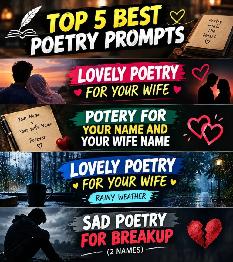Top 5 Best Poetry Prompts