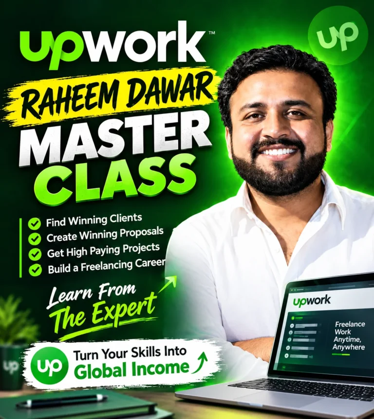 Upwork Masterclass by Raheem Dawar