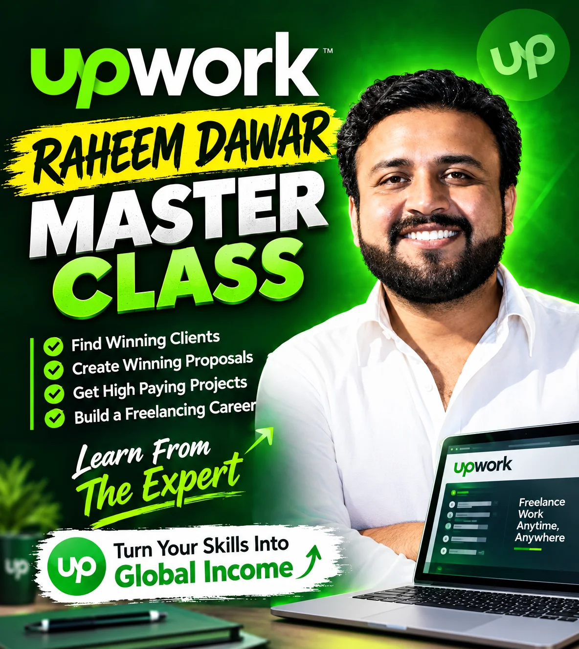 Upwork Masterclass by Raheem Dawar Upwork Masterclass by Raheem Dawar