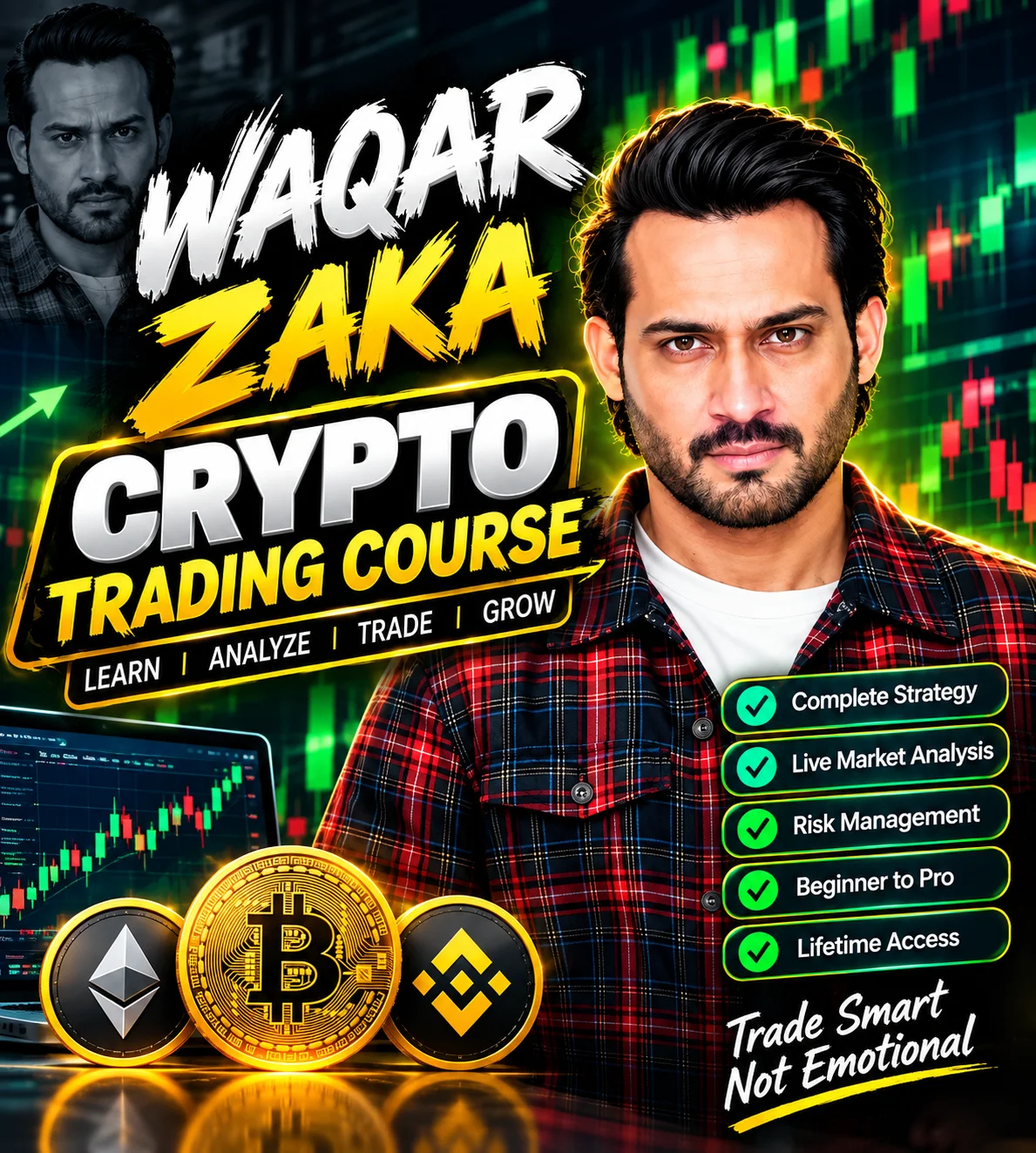 Waqar Zaka Crypto Trading Complete Course Waqar Zaka Crypto Trading Complete Course