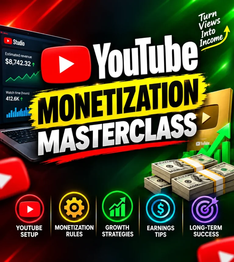 YouTube Monetization Masterclass