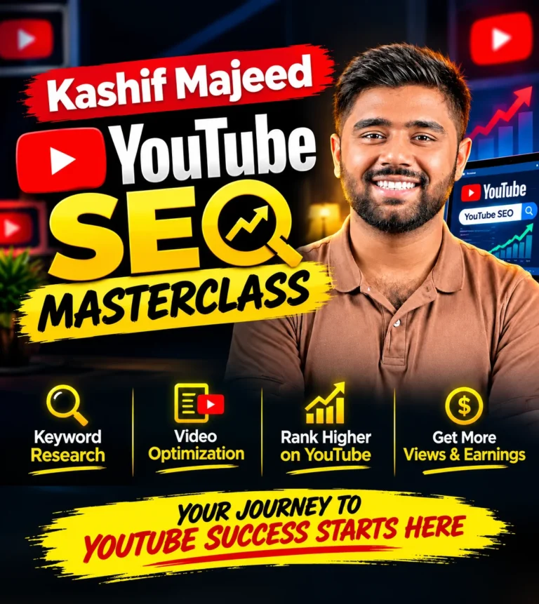 YouTube SEO Course by Kashif Majeed