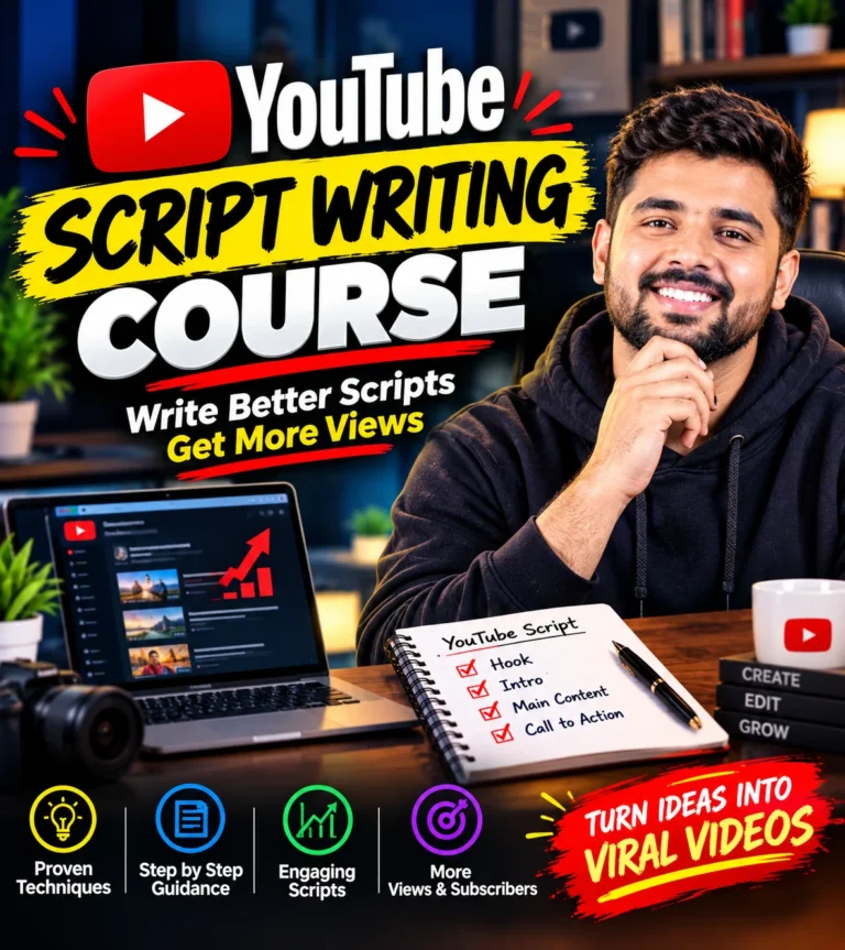 YouTube Script Writing Course