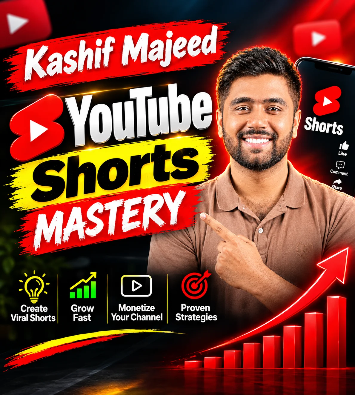 YouTube Shorts Mastery by Kashif Majeed YouTube Shorts Mastery by Kashif Majeed